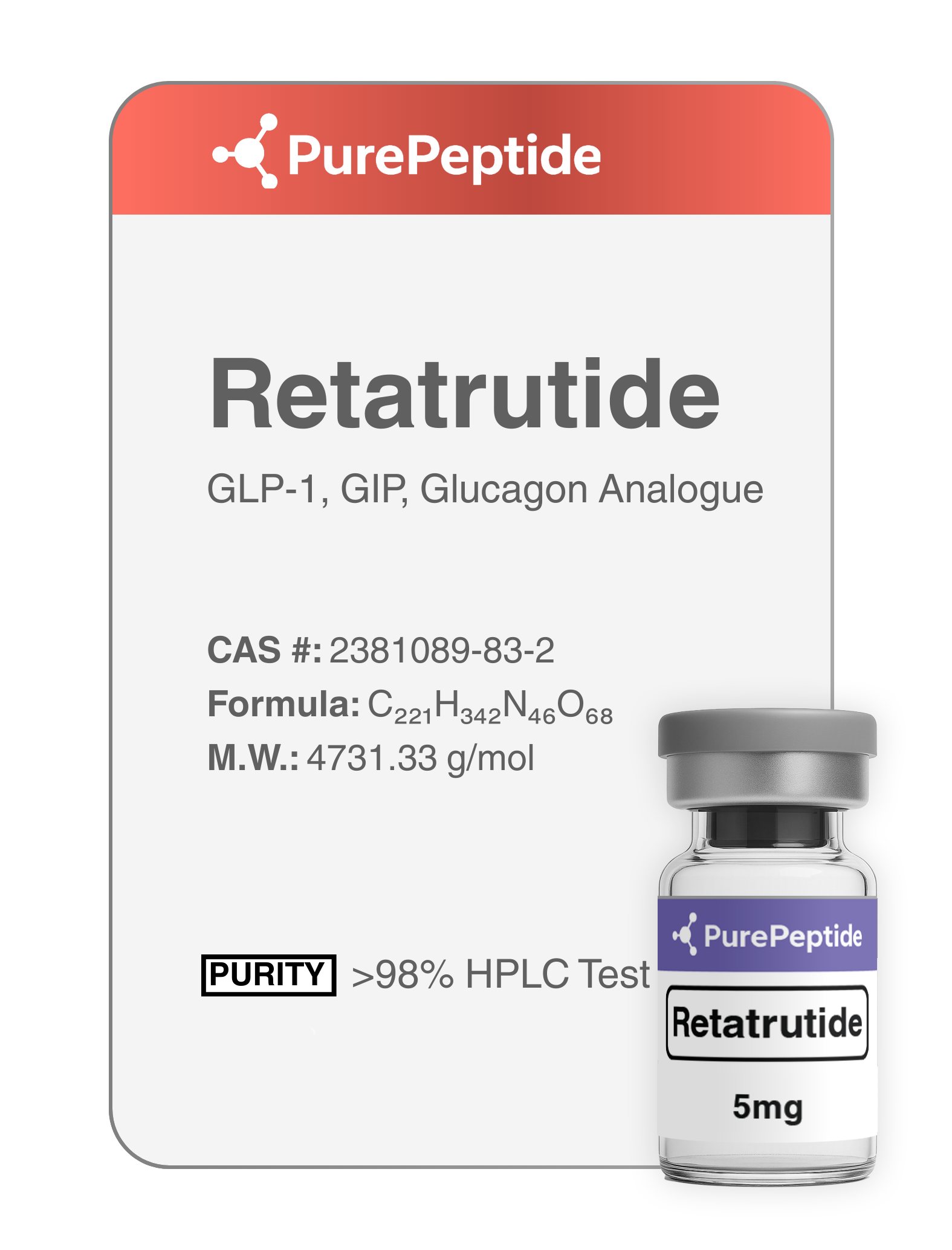 Ρετατρουτίδη (Retatrutide) 5/10/30mg