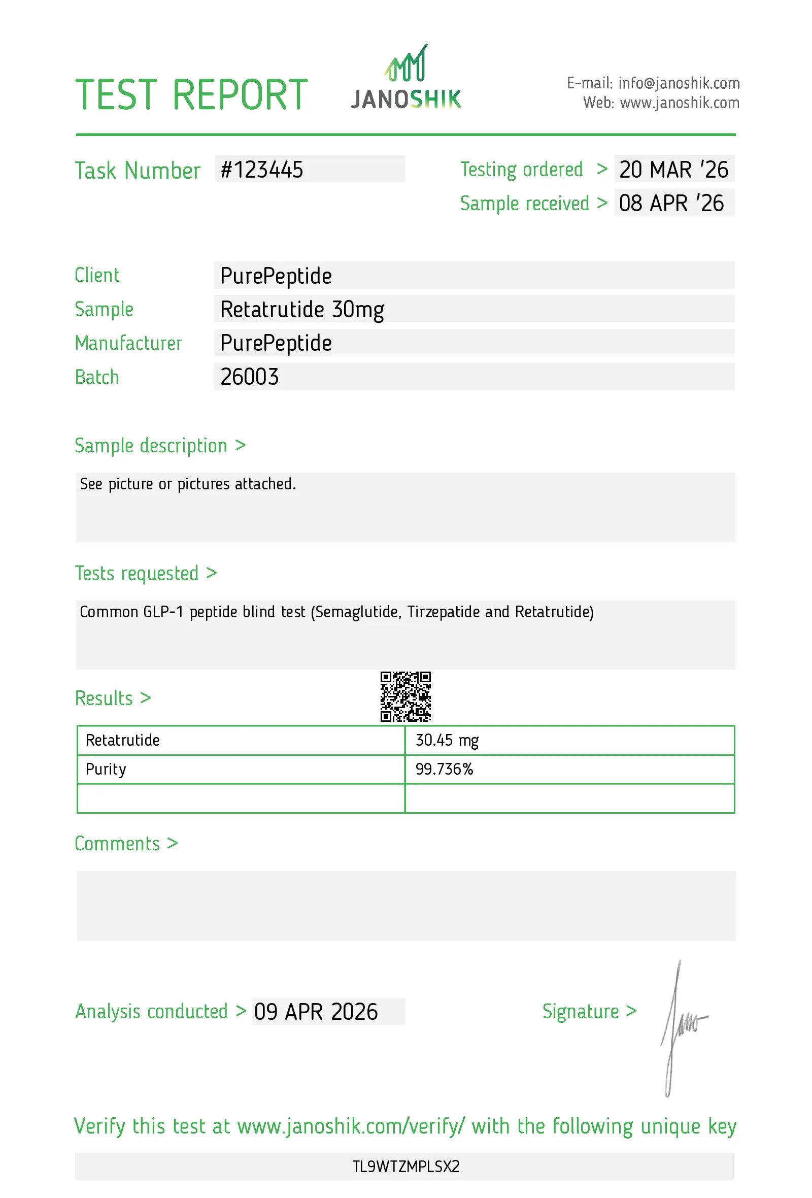 Ретатрутид (Retatrutide) 30mg