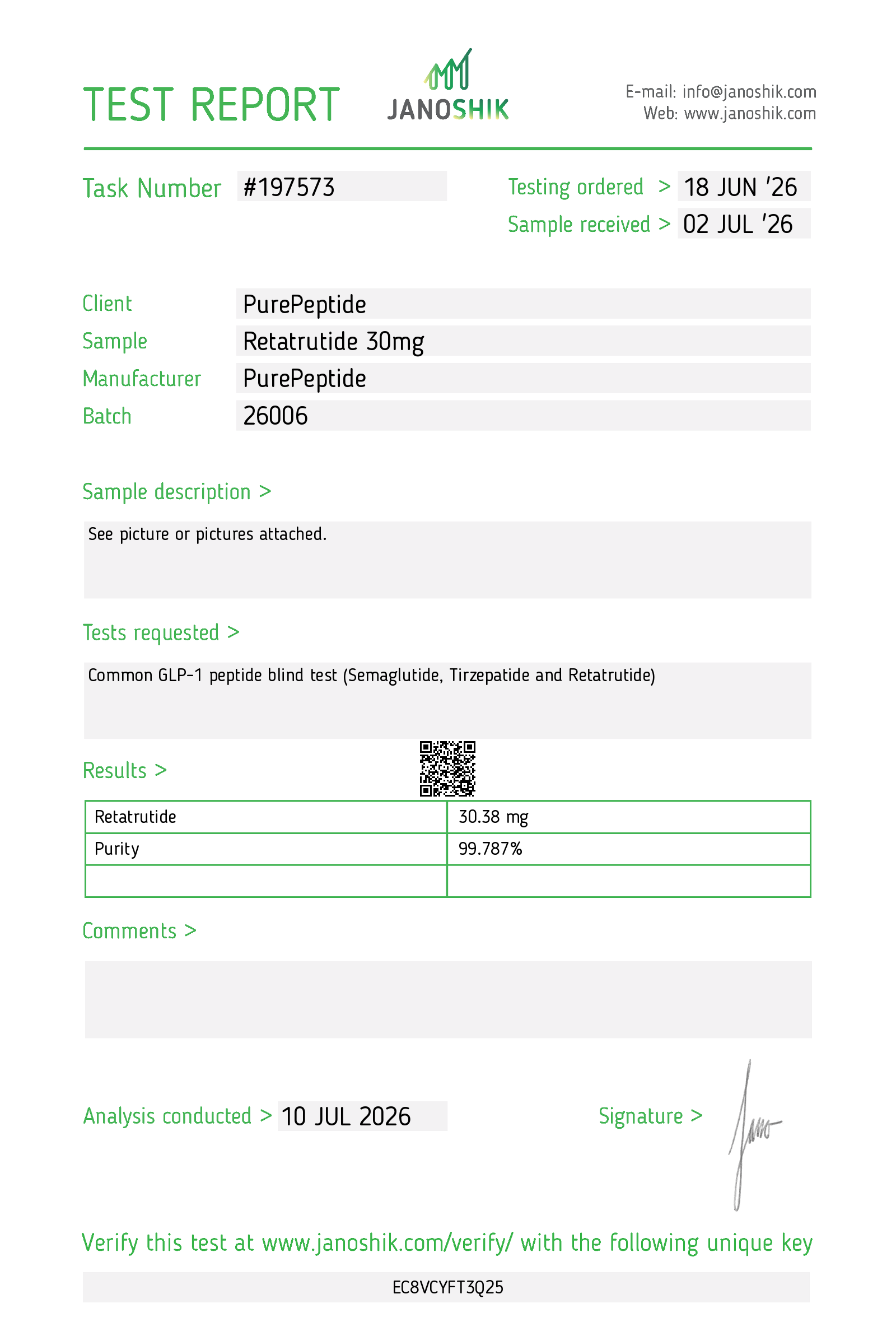 Ретатрутид (Retatrutide) 5mg/10mg/30mg